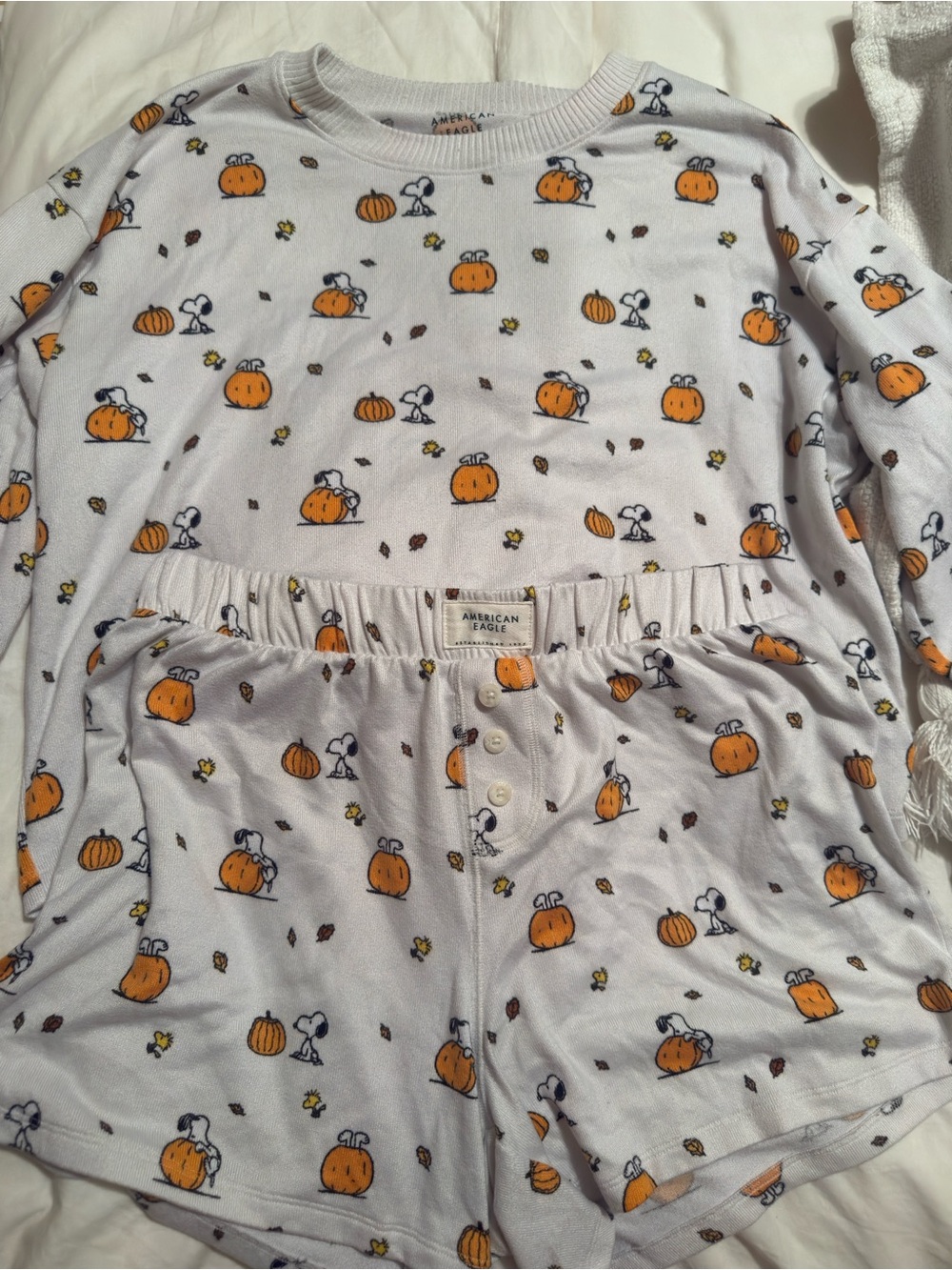 American Eagle Outfitters Snoopy PJs- set, small